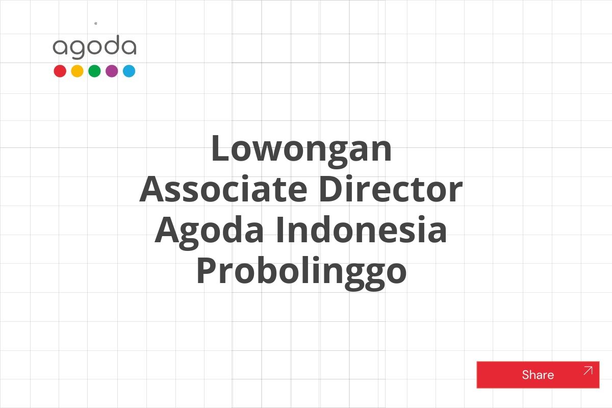 Lowongan Associate Director Agoda Indonesia Probolinggo